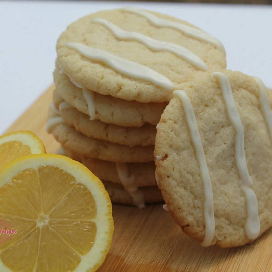 Lemon Iced Sugar Cookies